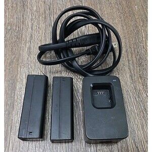 Used DJI OSMO Battery Charger OS1C11 With 2 Oem Batteries & Cable AC Power Plug